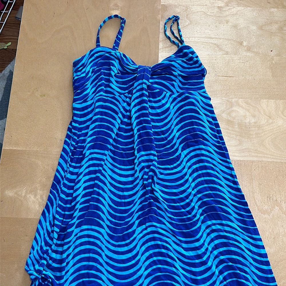 Tommy Bahama Maxi Dress - MERMAID colors! Super comfy and cute!